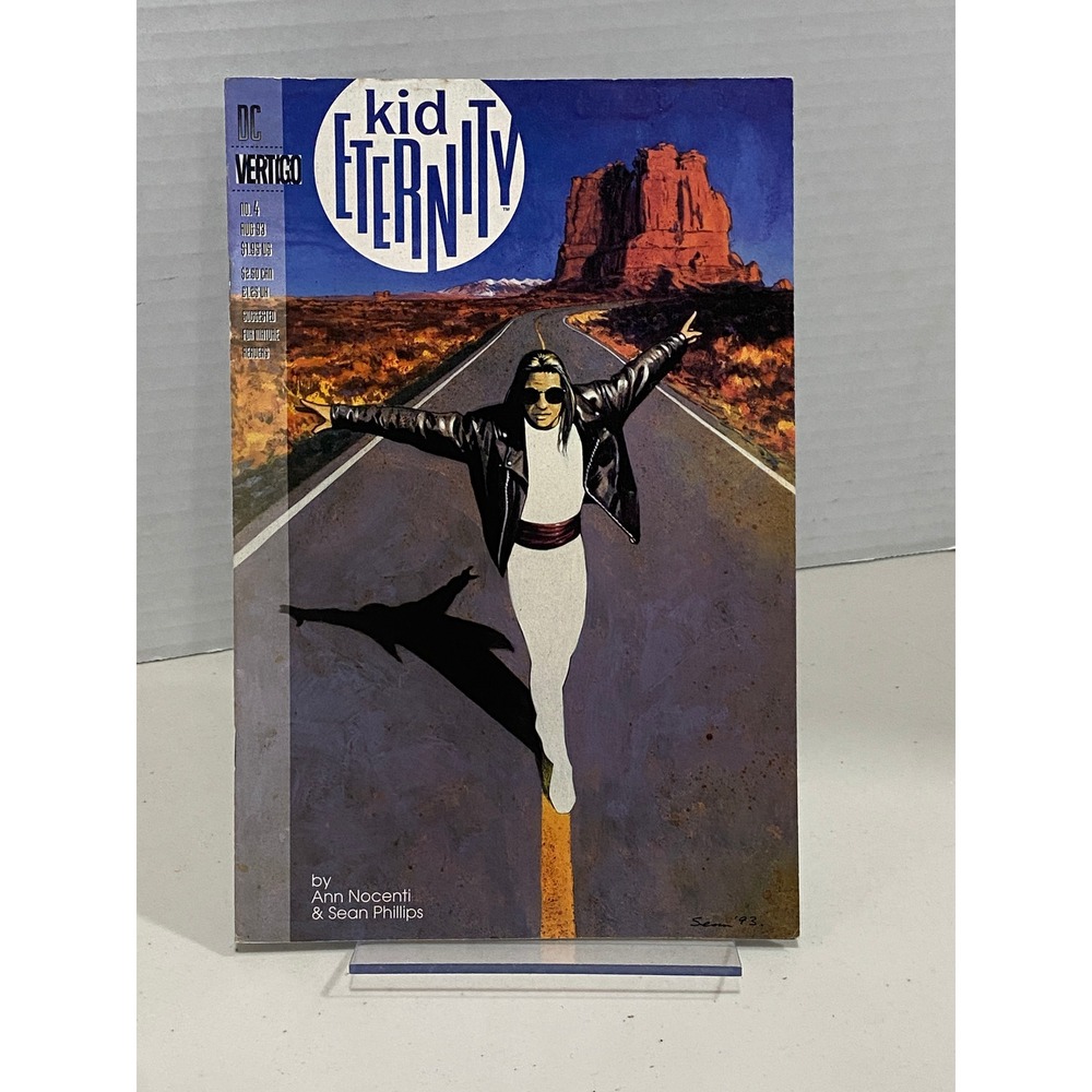 DC Vertigo Kid Eternity Comic Book #4 Ann Nocenti Sean Phillips 1993 Excellent